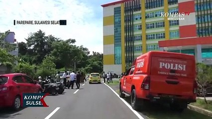 Dugaan Penembakan Mobil Ketua PDI-P Parepare, Tim LABFOR Lakukan Pemeriksaan