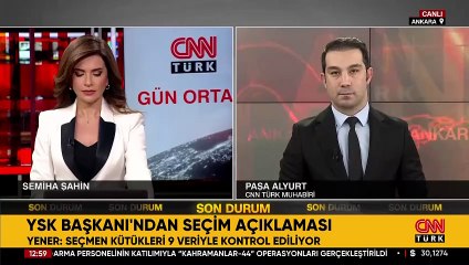 SON DAKİKA: YSK Başkanı Yener'den yerel seçim açıklaması