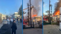 İzmir'de parfüm fabrikasında çıkan yangında 1 işçi hayatını kaybetti, 3 işçi yaralandı