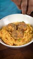 Spaghetti et boulettes de boeuf à la sauce burrata ! #Dailyfood #Dailycuisine #recette #cuisine