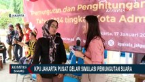 Begini Proses Simulasi Pemungutan Suara di KPU Jakarta Pusat
