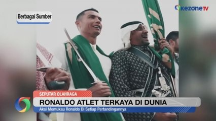 Cristiano Ronaldo Atlet Terkaya di Dunia