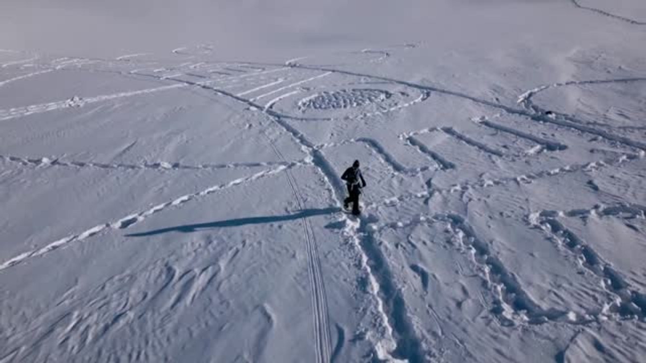 Original protesta de Greenpeace en Davos