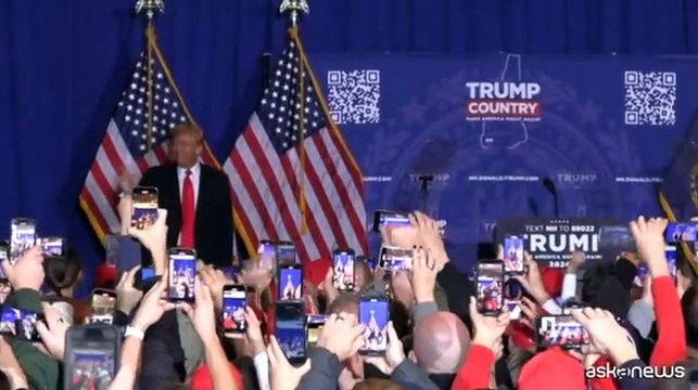 Trump: mi divido tra campagna elettorale e caccia alle streghe di Biden