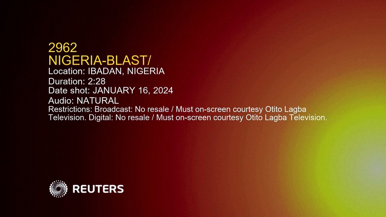 Nigeria blast kills two, dozens hurt as buildings collapse