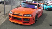 Nissan Skyline R33 Bee R B334R - CRAZY Sounds, Burnouts & Accelerations !