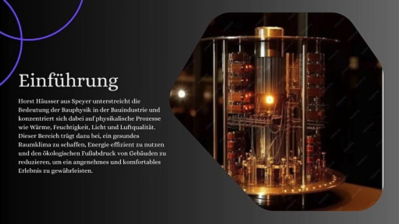 Bauphysik entmystifiziert: Ein Leitfaden von Horst Häusser in Speyer