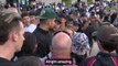 Kyrgios swamped by fans at Australian Open