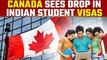 Canada sees drastic fall in Indian student visas amidst ongoing diplomatic row | 86% drop | Oneindia
