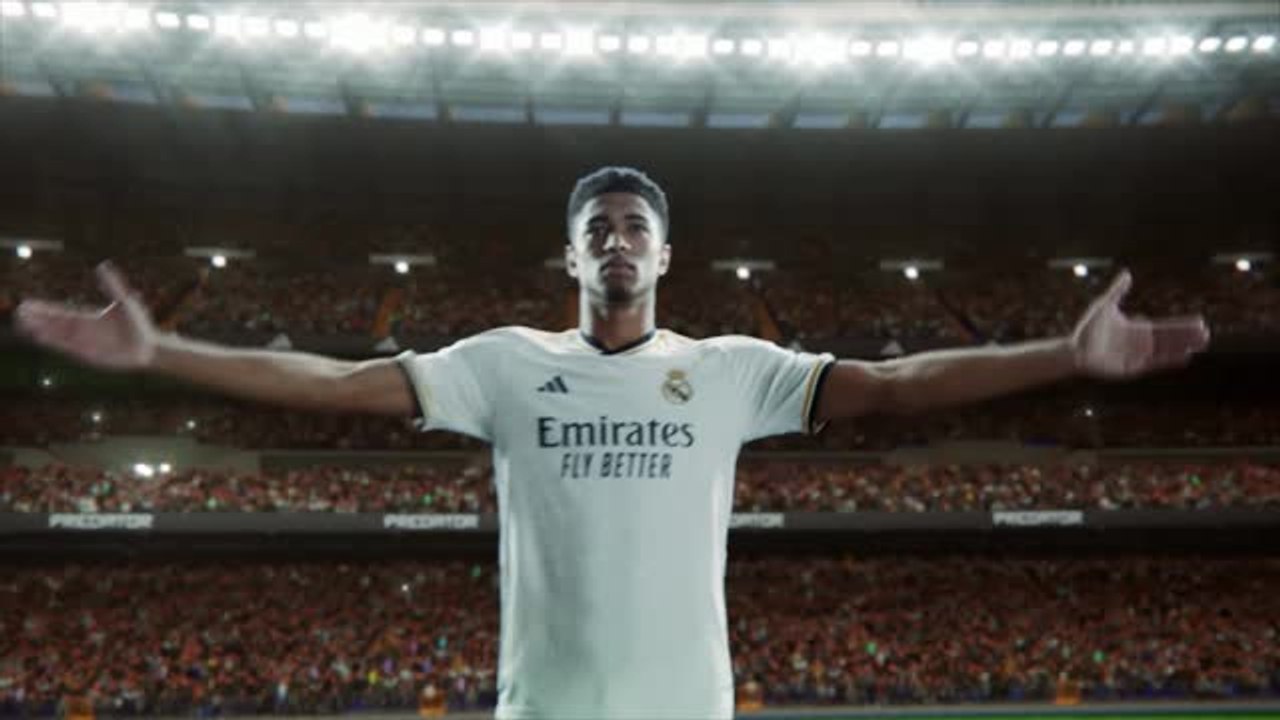 Real Madrid - Bellingham star de la nouvelle pub Adidas