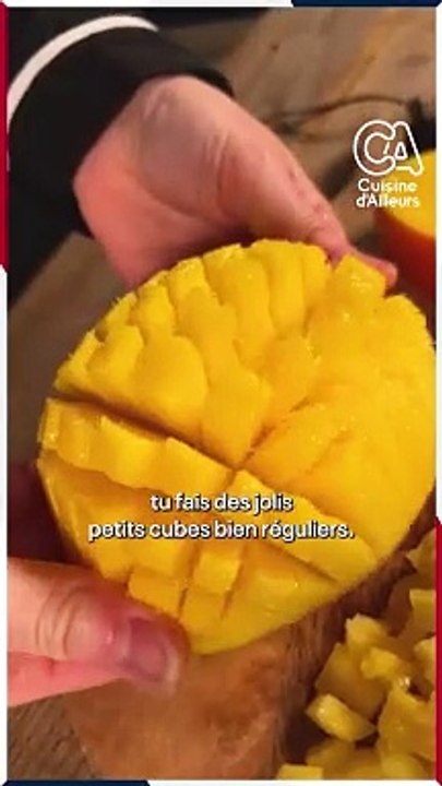 CUISINE ACTUELLE - Verrine de tapioca au lait de coco et à la mangue