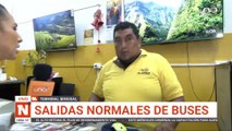 Salida normales en las terminales del país desde Santa Cruz