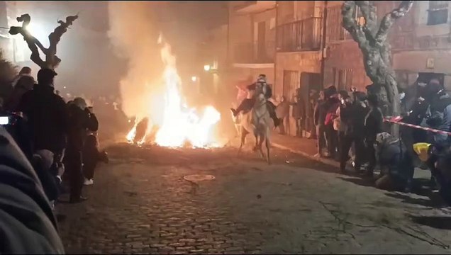 Luminarias en San Bartolomé de Pinares