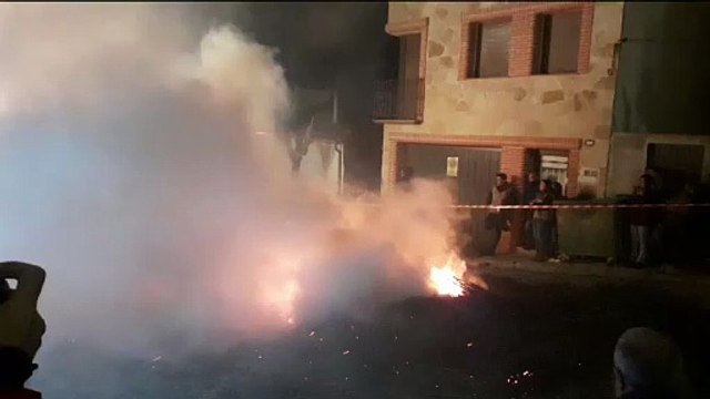 Luminarias en San Bartolomé de Pinares