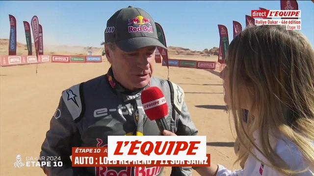 Sainz très agacé après la 10e étape - Rallye raid - Dakar - Autos