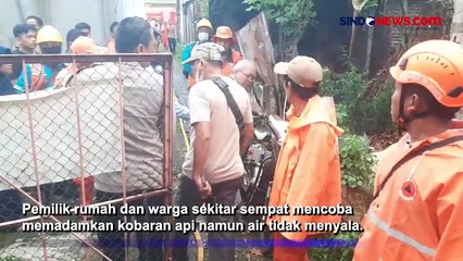 Rumah Sepasang Lansia Terbakar, Kerugian Capai Puluhan Juta Rupiah