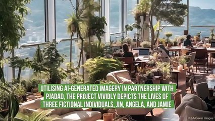 IKEA Envisions Home Scenarios In 2030 With Holographic Parties And Mushroom Furniture