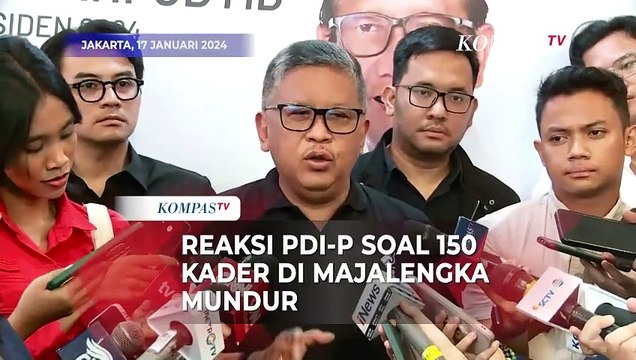 Respons Hasto soal Ratusan Kader PDIP Mundur Ikut Maruarar Sirait