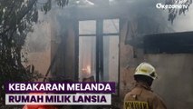 Kebakaran Melanda Rumah Sepasang Lansia di Kramat Jati, Jakarta Timur