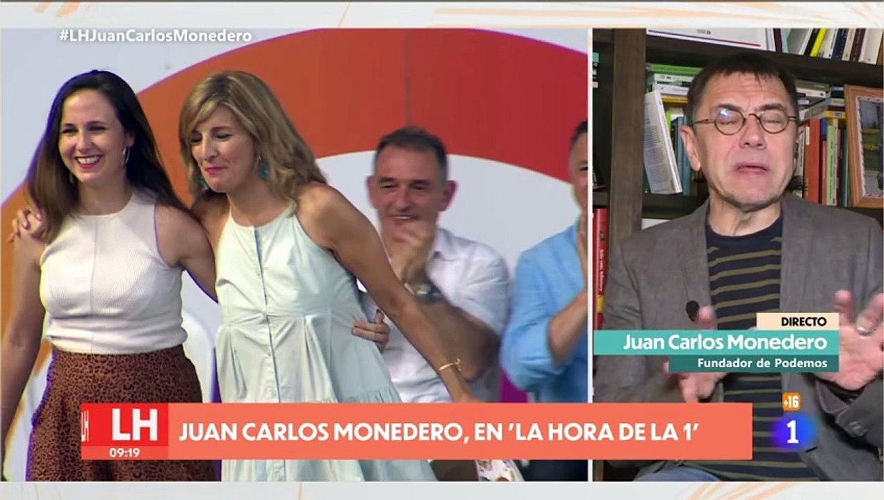 Silvia Intxaurrondo y Marc Sala (TVE) callan como puertas ante el señalamiento de Juan Carlos Monedero contra varios tertulianos