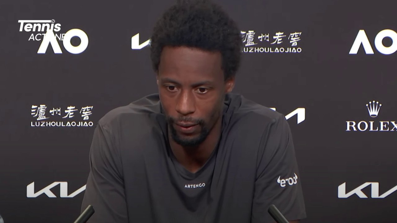 Open d'Australie 2024 - Gaël Monfils : "Je ne dirais pas frustré... j'ai été un peu moins bon"