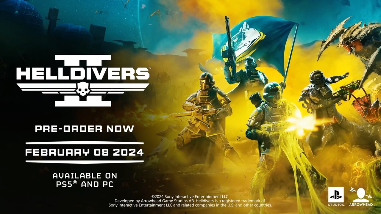 Helldivers 2 Official Launch Trailer