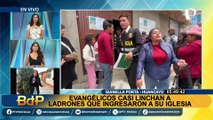 Miembros de una iglesia estuvieron a punto de linchar a presunto ladrón que entró a robar a su templo en Huancayo