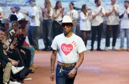 Pharrell Williams played leaked Miley Cyrus collaboration 'Doctor' during Louis Vuitton's men's show