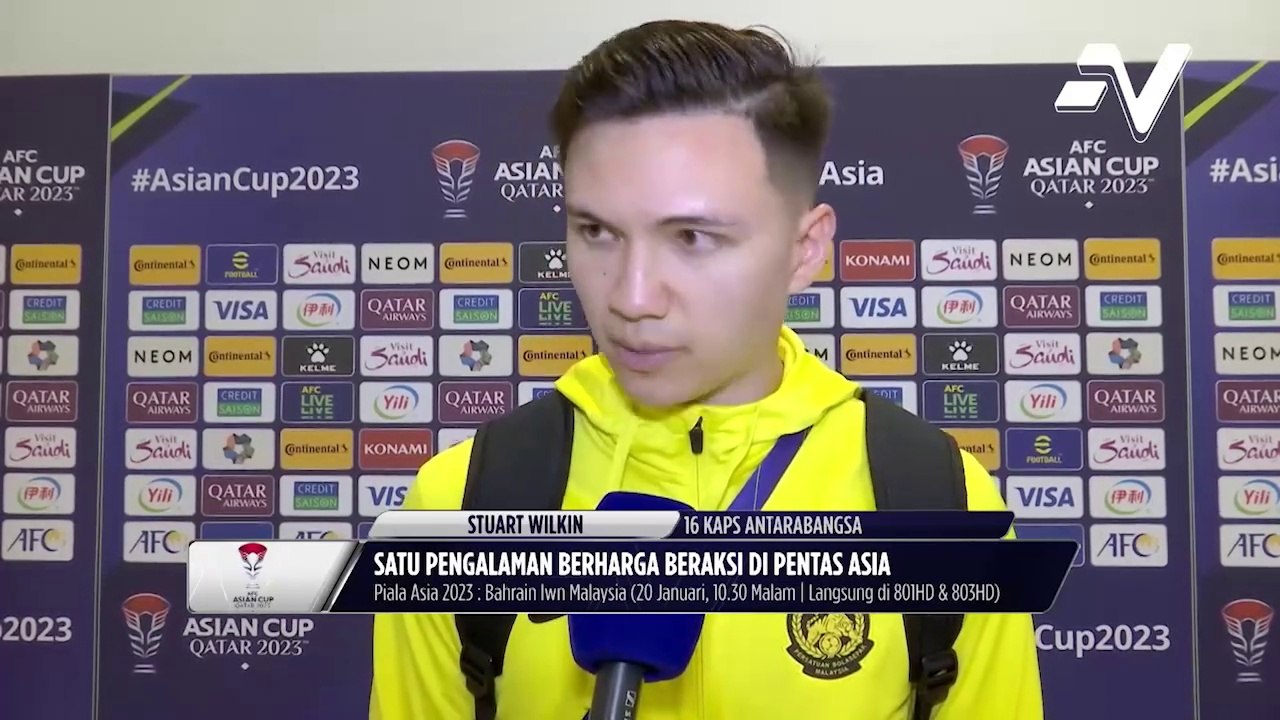 Stuart Wilkin & Shahrul Saad percaya Harimau Malaya mampu tundukkan Bahrain