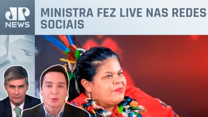 Guajajara: “Crise no território Yanomami não será resolvida tão cedo”; Piperno e Dantas comentam