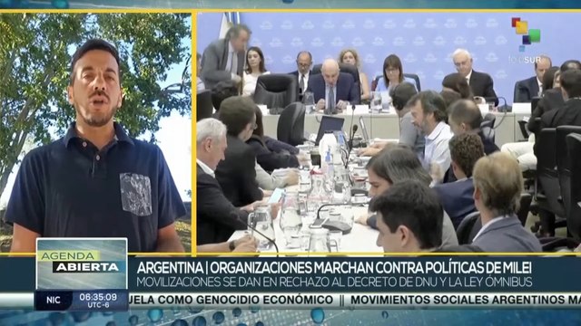 Agenda Abierta 17-01: Argentinos marchan contra políticas de Milei