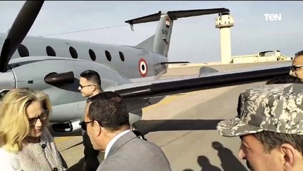 وصول كبيرة منسقي الأمم المتحدة للشؤون الإنسانية إلى العريش