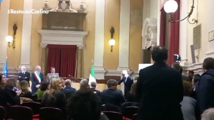 Alluvione, Meloni e Von der Leyen in municipio a Forl?: il video