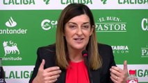 Presentación de las acciones de colaboración entre el Racing y el Gobierno de Cantabria