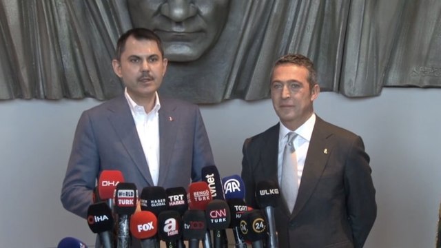 İBB Başkan Adayı Murat Kurum'dan Fenerbahçe'ye ziyaret