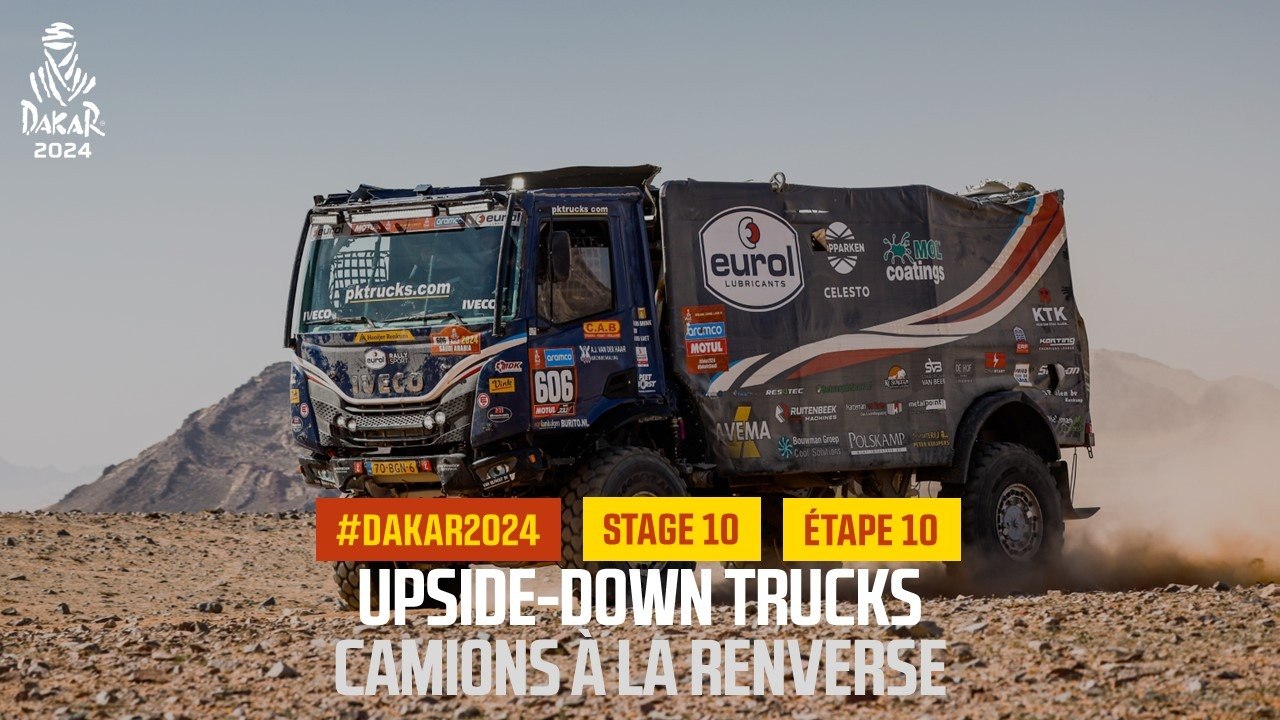 Upside-down trucks - Stage 10 - #Dakar2024