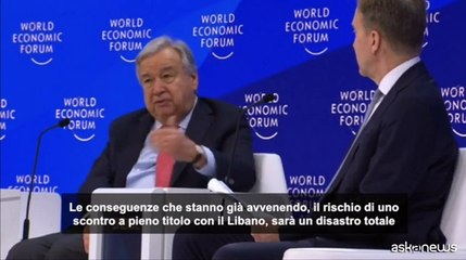 下载视频: Guterres: Lo scontro tra Israele e Libano sarebbe disastro totale