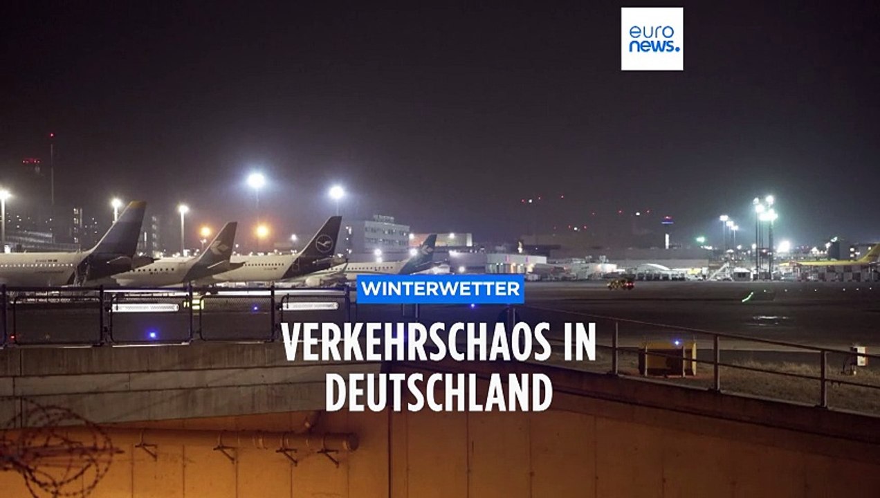 Verkehrschaos wegen Eis und Schnee: Welche Flüge sind gestrichen?