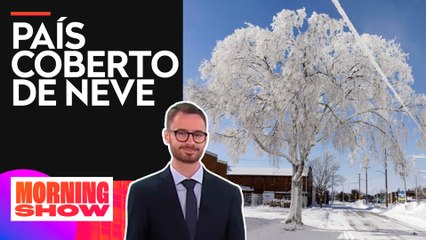 Temperatura chega a -38°C no estado do Colorado, nos EUA; Fabrizio Neitzke comenta