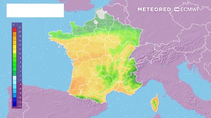Nouvelle chute des températures en France jusqu'à ce week-end