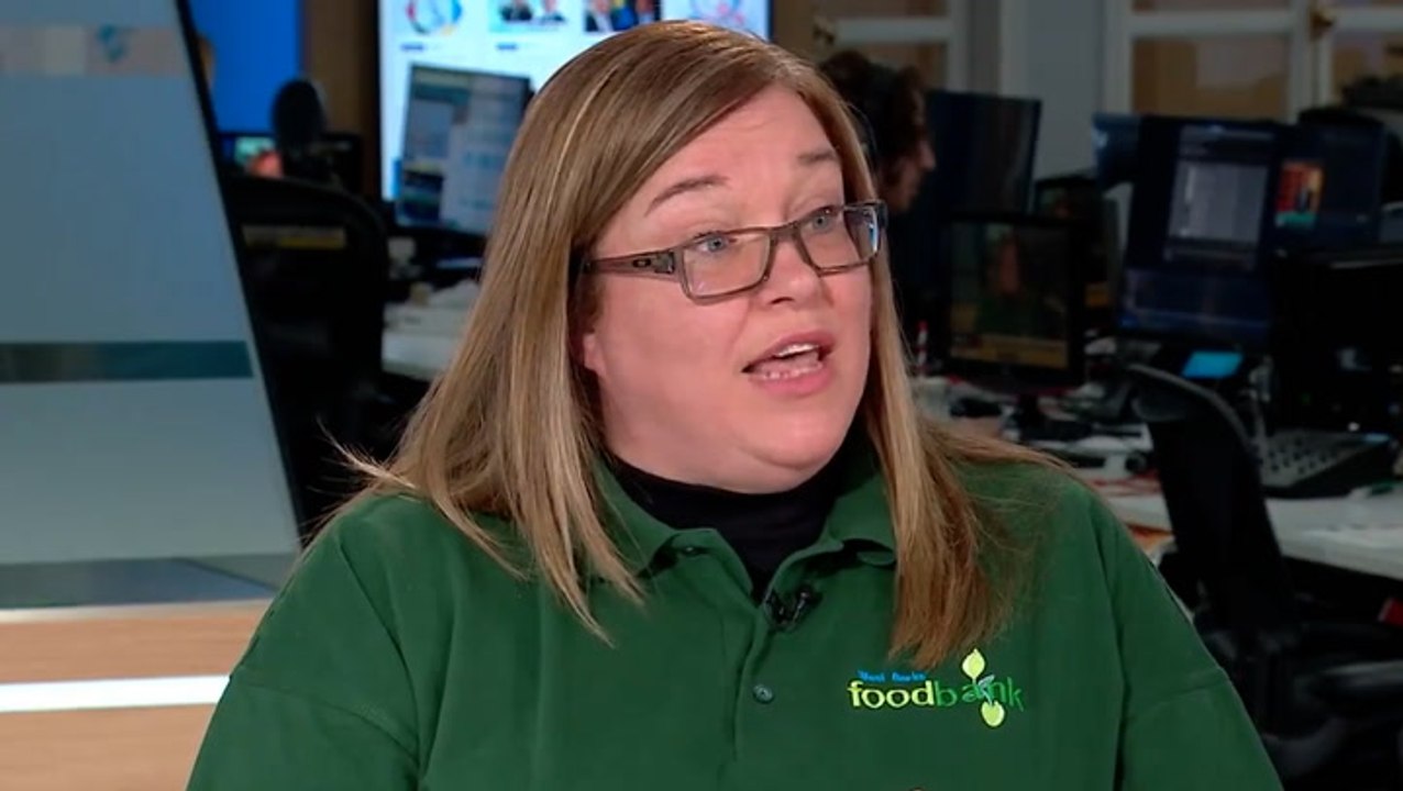 Struggling families having ‘bed picnics’ to keep children warm, food bank manager says