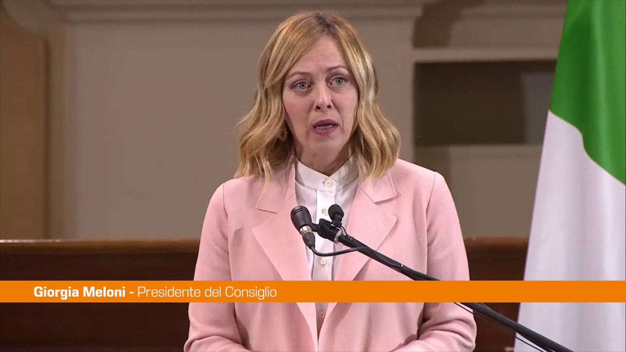 Meloni "Revisione Pnrr doverosa, 1,2 mld in più per Emilia Romagna"