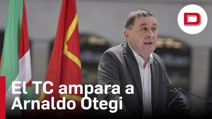 El TC ampara a Otegi y cree que no debe volver a ser juzgado por intentar reconstruir Batasuna