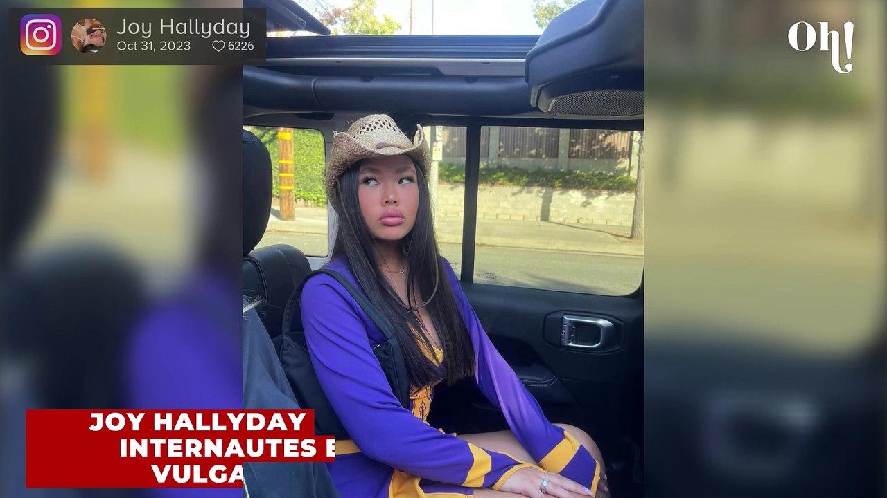 Joy Hallyday pose en crop-top, les internautes excédés, "De plus en plus vulgaire, pauvre gamine !"