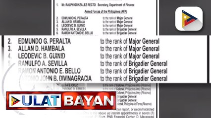 PBBM, isinumite sa CA ang kumpirmasyon ng ad interim appointments ng ilang opsiyal ng DOF