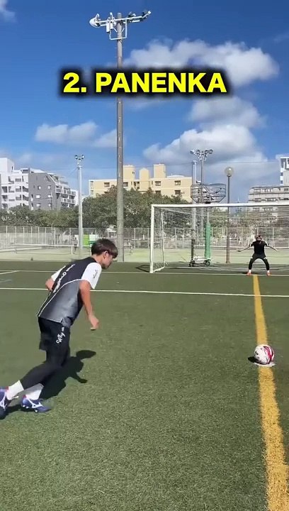 Which PENALTY SKILL do you want to do in your match..#football #soccer #shorts