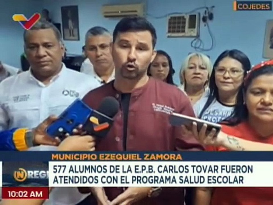 Cojedes | Atendidos más de 500 alumnos de la E.P.B Carlos Tovar con el  programa de salud bucal