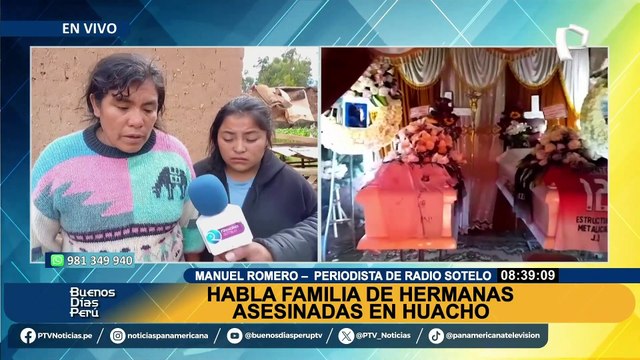 Madre de hermanas asesinadas en Huacho: “Conocemos al asesino desde que era un niño”