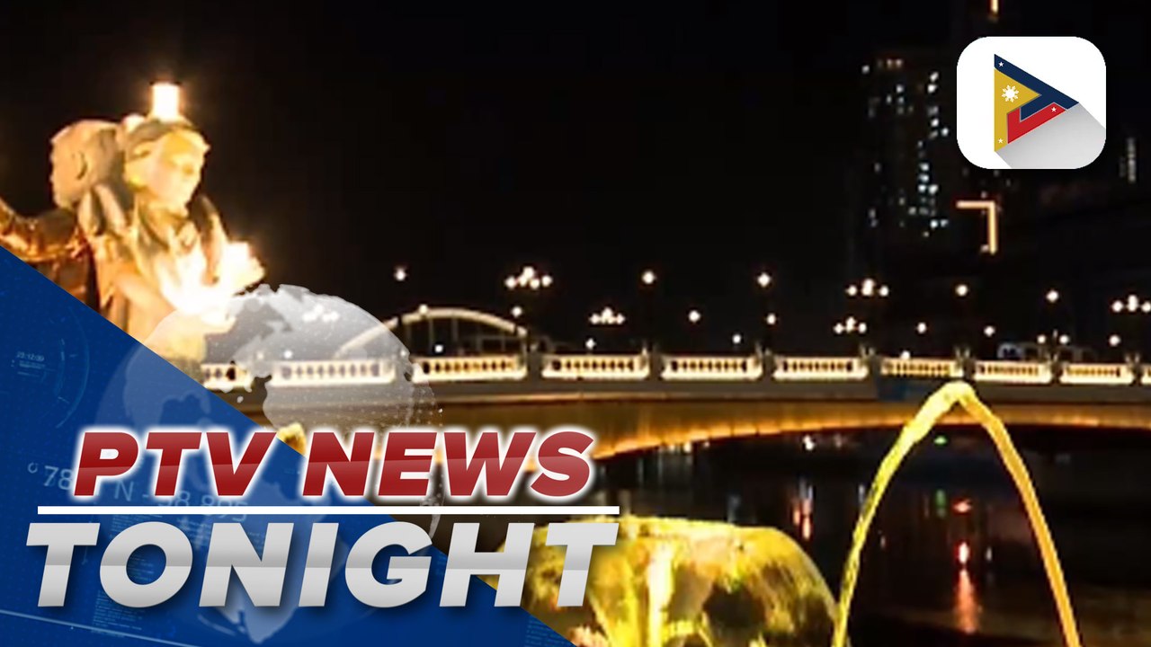 PBBM, FL Liza Marcos attends the ceremonial opening of walkway showcase area of Pasig River Urban Dev’t Project