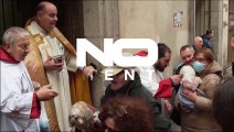 Cani e gatti in chiesa a Madrid, la benedizione per un 2024 in salute